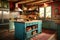 Eclectic Kitchen: Create a kitchen with an eclectic - inspired design. Generative AI