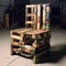 Eclectic Visionary Chair Made From Ripped Pallets