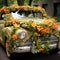 Eco-conscious Celebration: Sustainable Materials and Floral Displays for an Earth-friendly Car