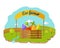 Eco Farm Conceptual Vector in Flat Style Design.