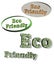 Eco friendly banners vector