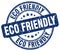 eco friendly blue stamp