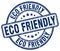 eco friendly blue stamp