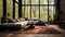 Eco-friendly Craftsmanship: Dutch Landscape Inspired Living Room With Large Windows