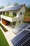 eco-friendly home energy efficient houses solar panels generative ai