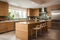 eco-friendly kitchen with bamboo cabinets, energy-efficient appliances, and eco-friendly cookware