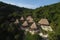 eco-friendly luxury resort, surrounded by natural beauty and comfort