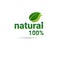 Eco Friendly Organic Natural Product Web Icon Green Logo