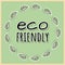 Eco friendly poster. Ecological and zero-waste motivation. Go green and plastic-free living