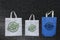 Eco friendly stamp printed color bags