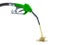 eco Fuel concept nozzle pump with hose 3d render on white no shadow
