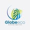 Eco Globe and Global Organic Garden G Logo