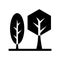 Eco  Glyph Style vector icon which can easily modify or edit