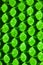 eco green futuristic background with balls that reflect green, modern summer design