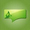 Eco green quote icon