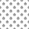 Eco house plug pattern seamless vector