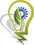 Eco lamp logo