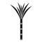 Eco plant cane icon, simple style