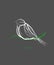 Eco product concept, titmouse bird like tree , green eco product idea, eco production,