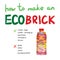 Ecobrick is a plastic bottle packed with clean and dry, used plastic to make a reusable building block. Eco Bricks, Ecolladrillos