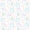 Ecologic environment energy symbols seamless pattern