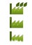 Ecological factory icons