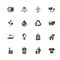 Ecological - Flat Vector Icons