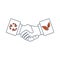 Ecological Handshakes Icon