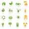 Ecological icon set