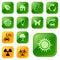 Ecological icons / buttons