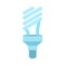 Ecological light bulb icon. Halogen lamp symbol
