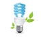 Ecological lightbulbs icon