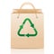 Ecological paper bag with logo