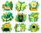 Ecological Restoration Icons Set