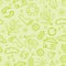 Ecological seamless pattern background