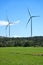 Ecological windmills to generate electricity in a natural environment