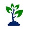 Ecology, drop, eco, environment, leaf, nature, plant icon. Simple vector design.