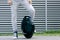 Ecology electric transport balancing unicycle