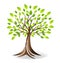Ecology family tree logo