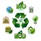 Ecology glossy icons