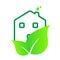 Ecology house logo