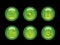 Ecology neon button series