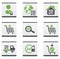 Ecommerce icons set