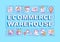 Ecommerce warehouse word concepts banner