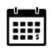 Economic calendar vector icon which can be easily modified or edit