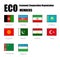 economic cooperation organization members, ECO