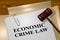 Economic Crime Law - legal concept