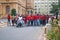 Economic Freedom Fighters Marching Against Structural Exclusion of UNISA in Pretoria