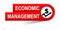 Economic management banner