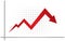 Economic recession graph